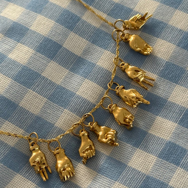 Sign Language Letter Charms