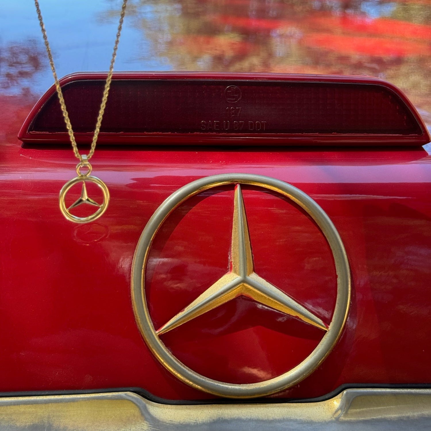 Mercedes Benz Logo Pendant