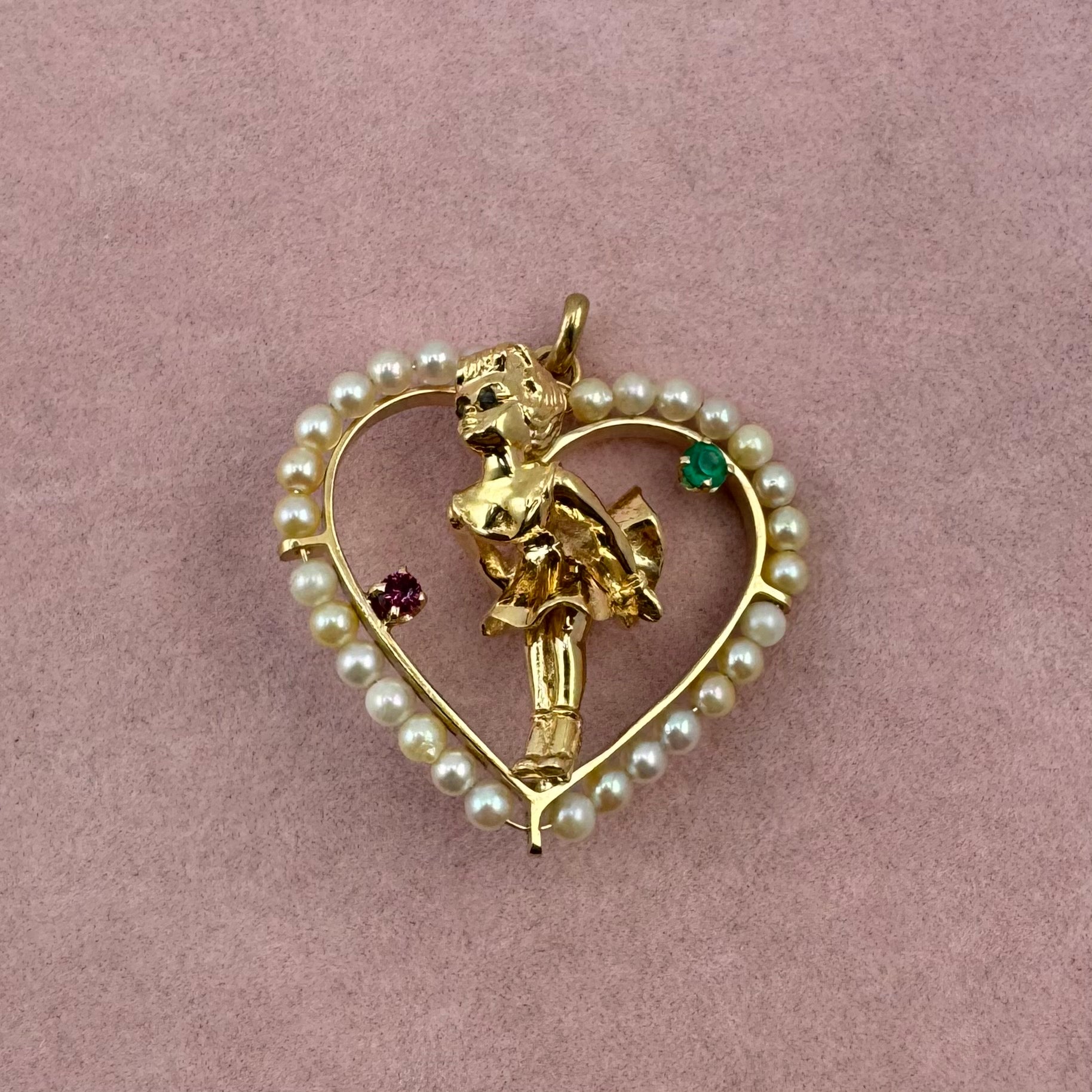 Marilyn Monroe Heart Pendant