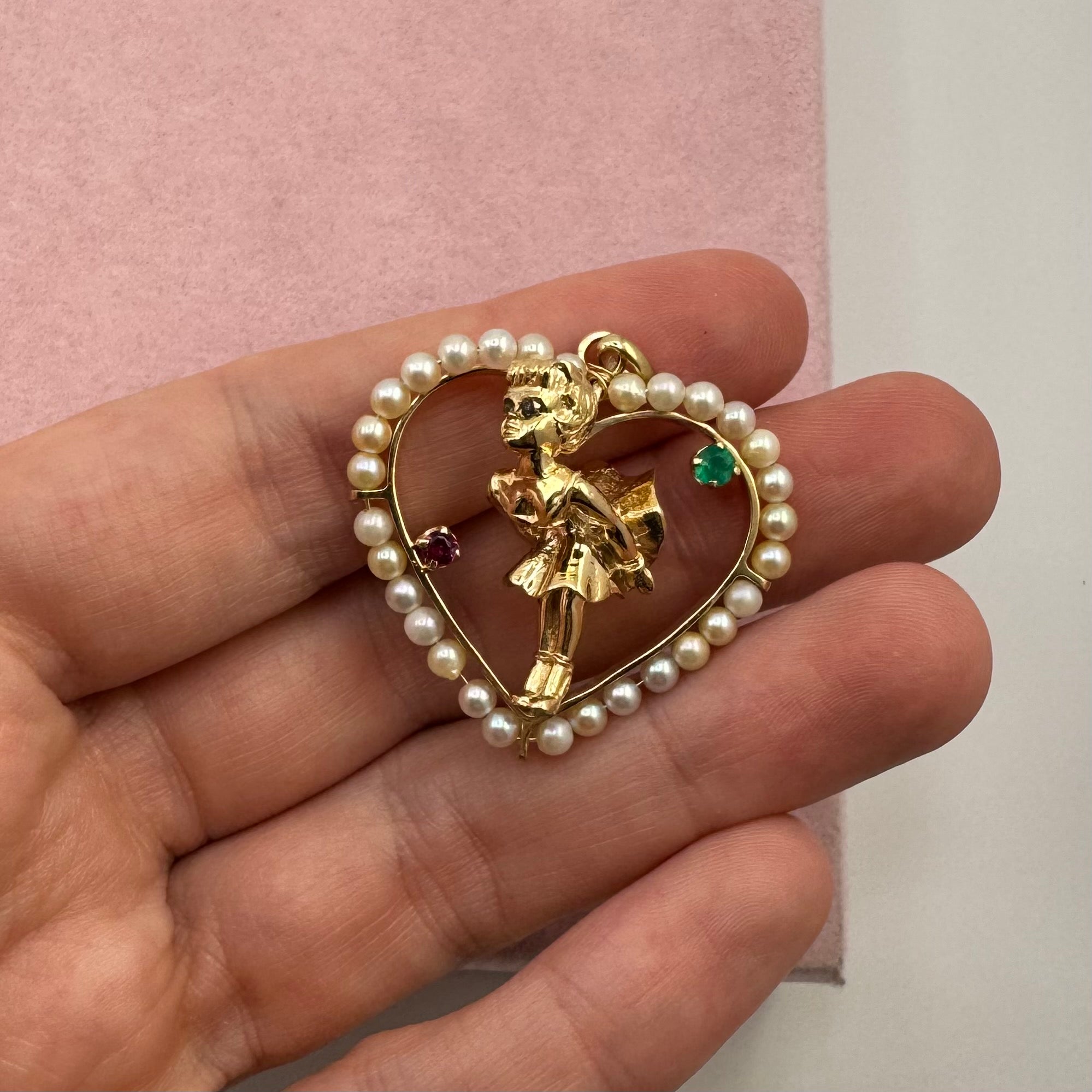 Marilyn Monroe Heart Pendant