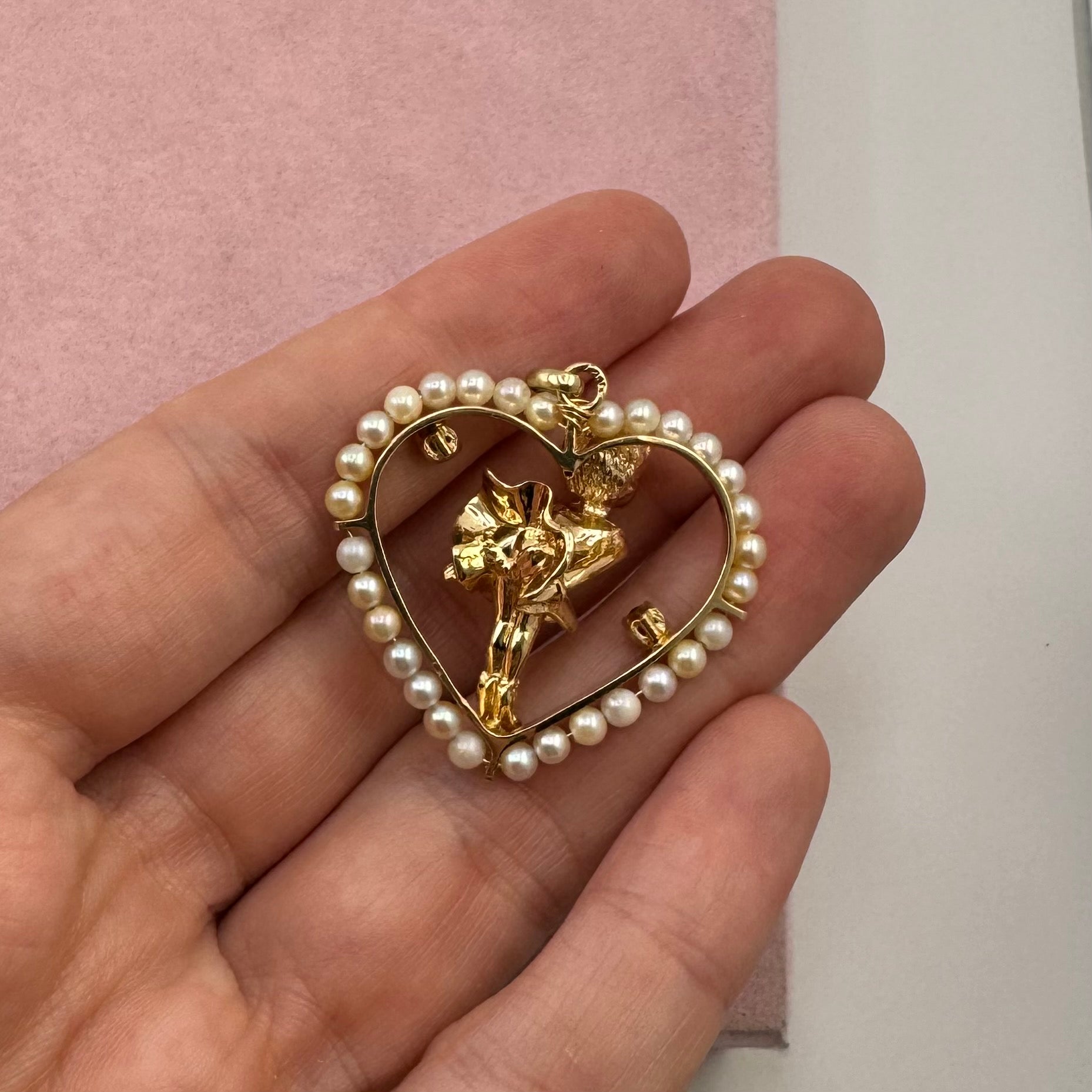 Marilyn Monroe Heart Pendant