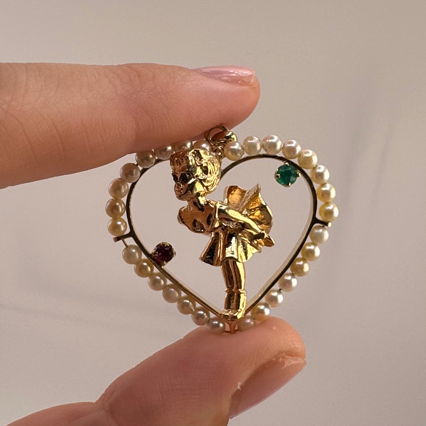 Marilyn Monroe Heart Pendant