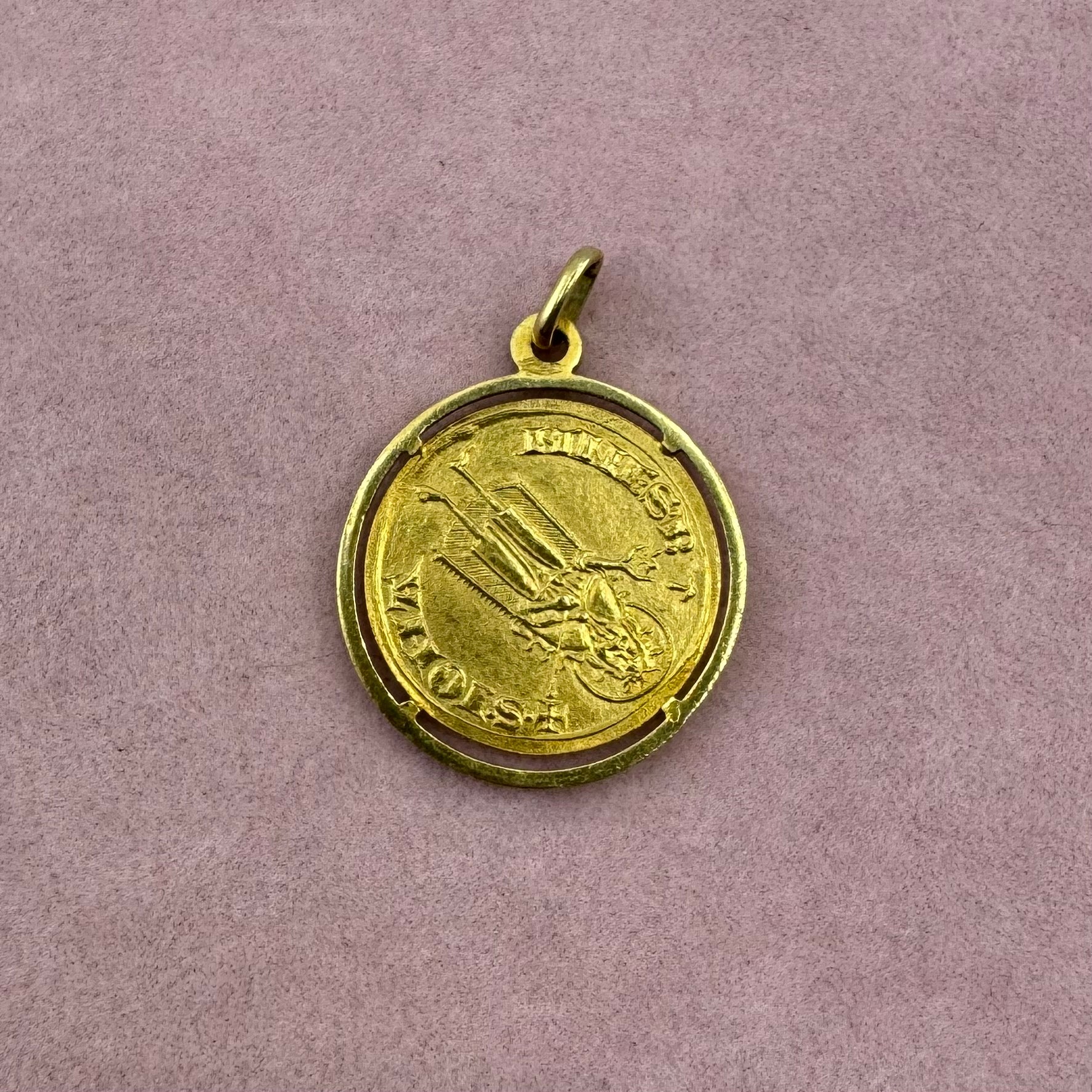 Florentine Florin Coin Pendant