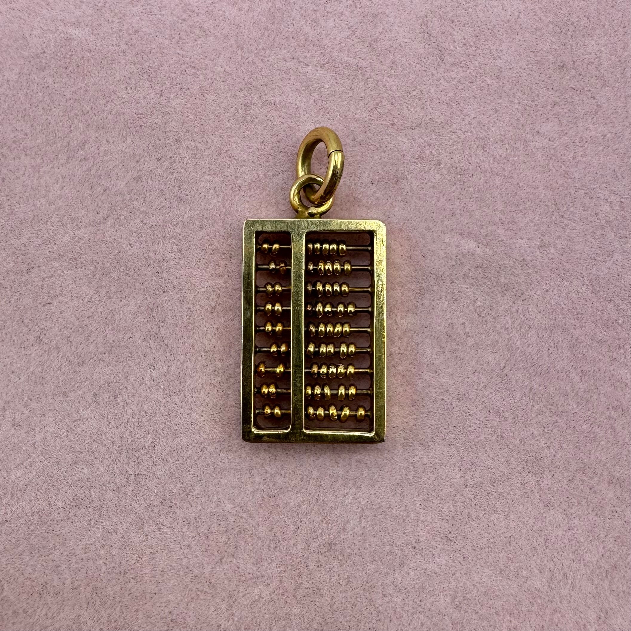 Sliding Abacus Pendant