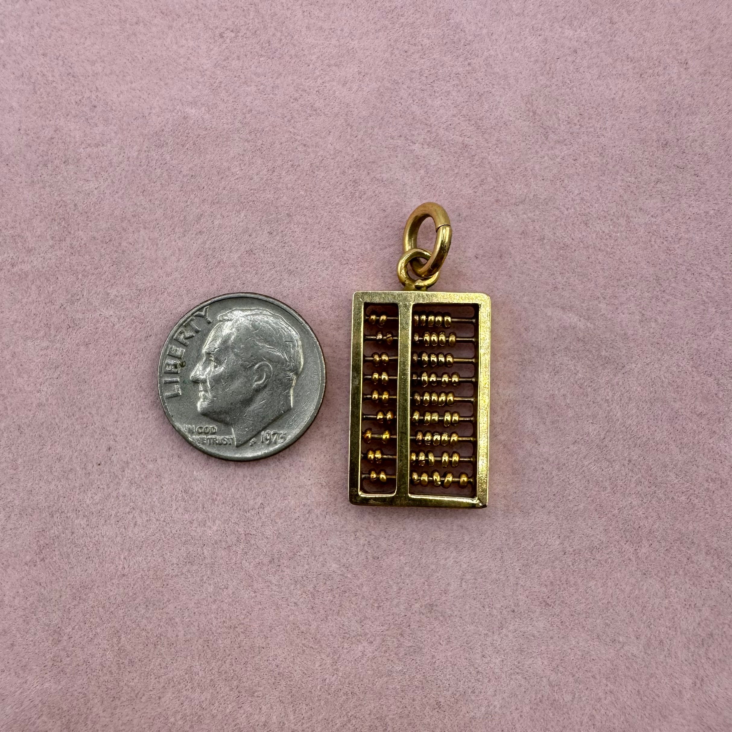 Sliding Abacus Pendant