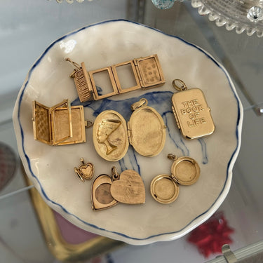 Classic Book-Style Locket