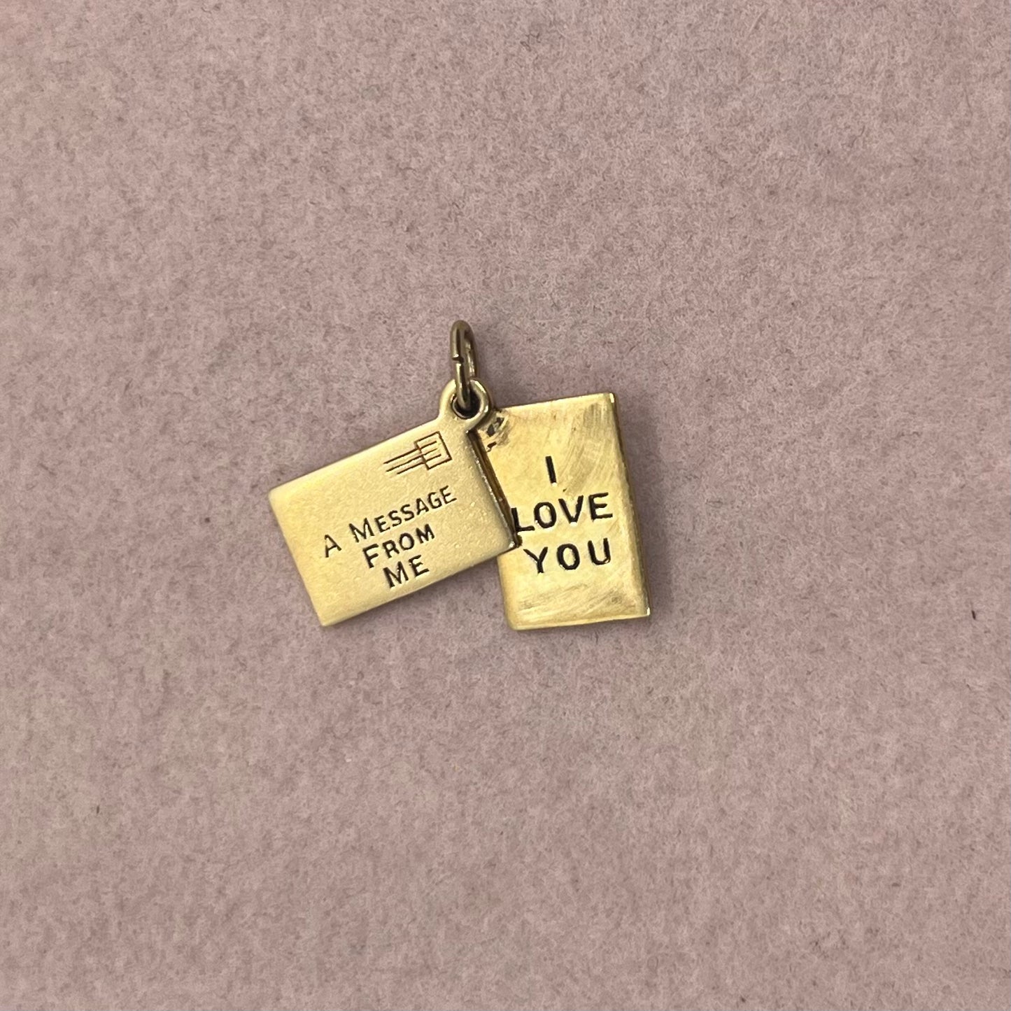 Love Letter Charm with Hidden Message