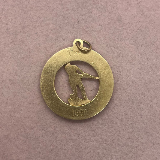 Water Skiing Medallion from 1968