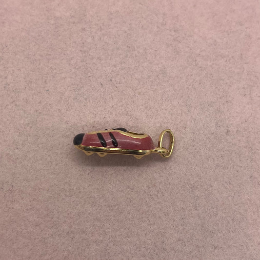 Pink Adidas Style Cleat Charm