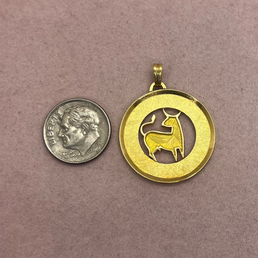 Large Taurus Medallion