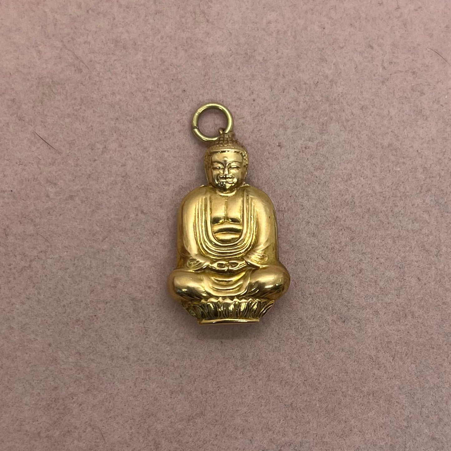 Large Puffy Buddha Pendant