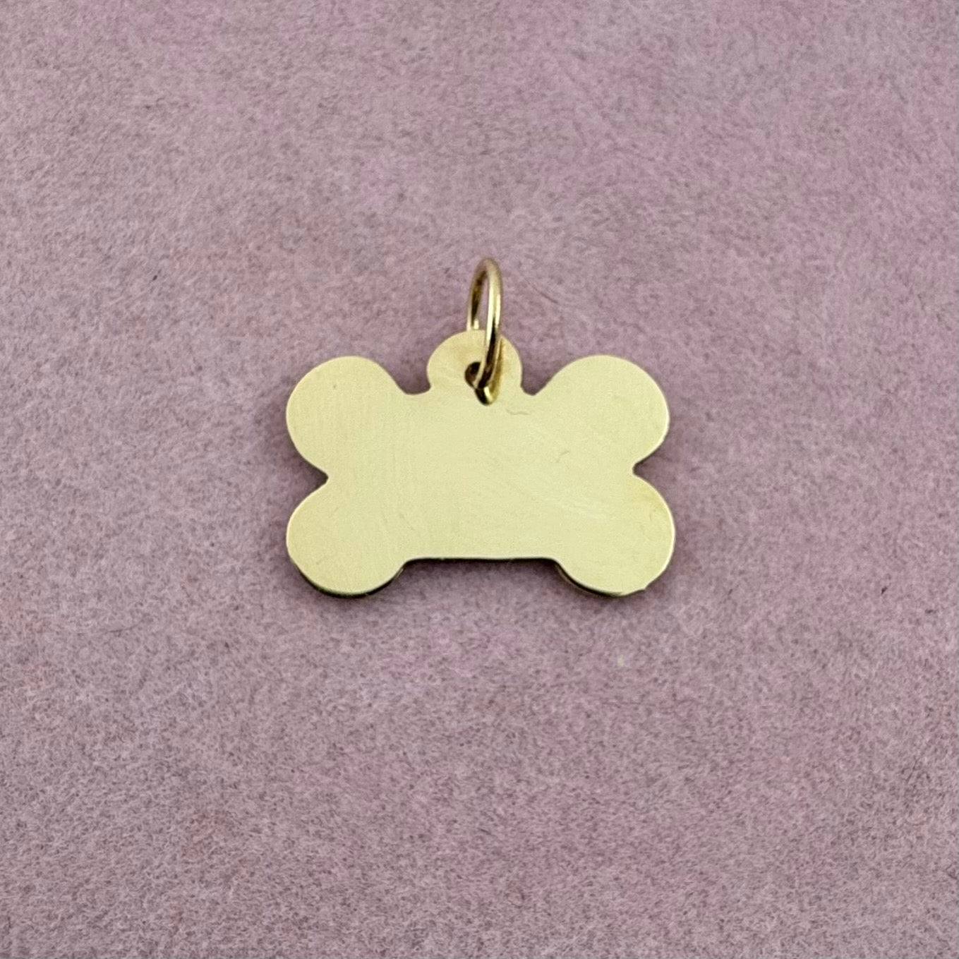 Engravable Dog Bone Pendant