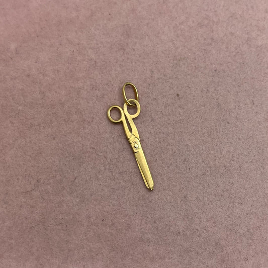 Moving Scissors Charm (Longer Option)