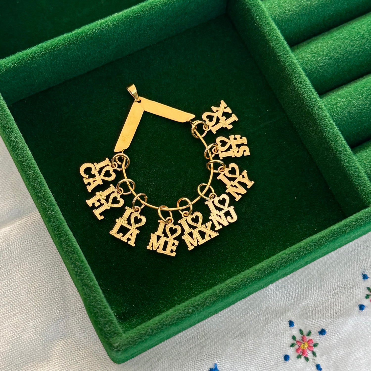 'I Love Florida' Charm