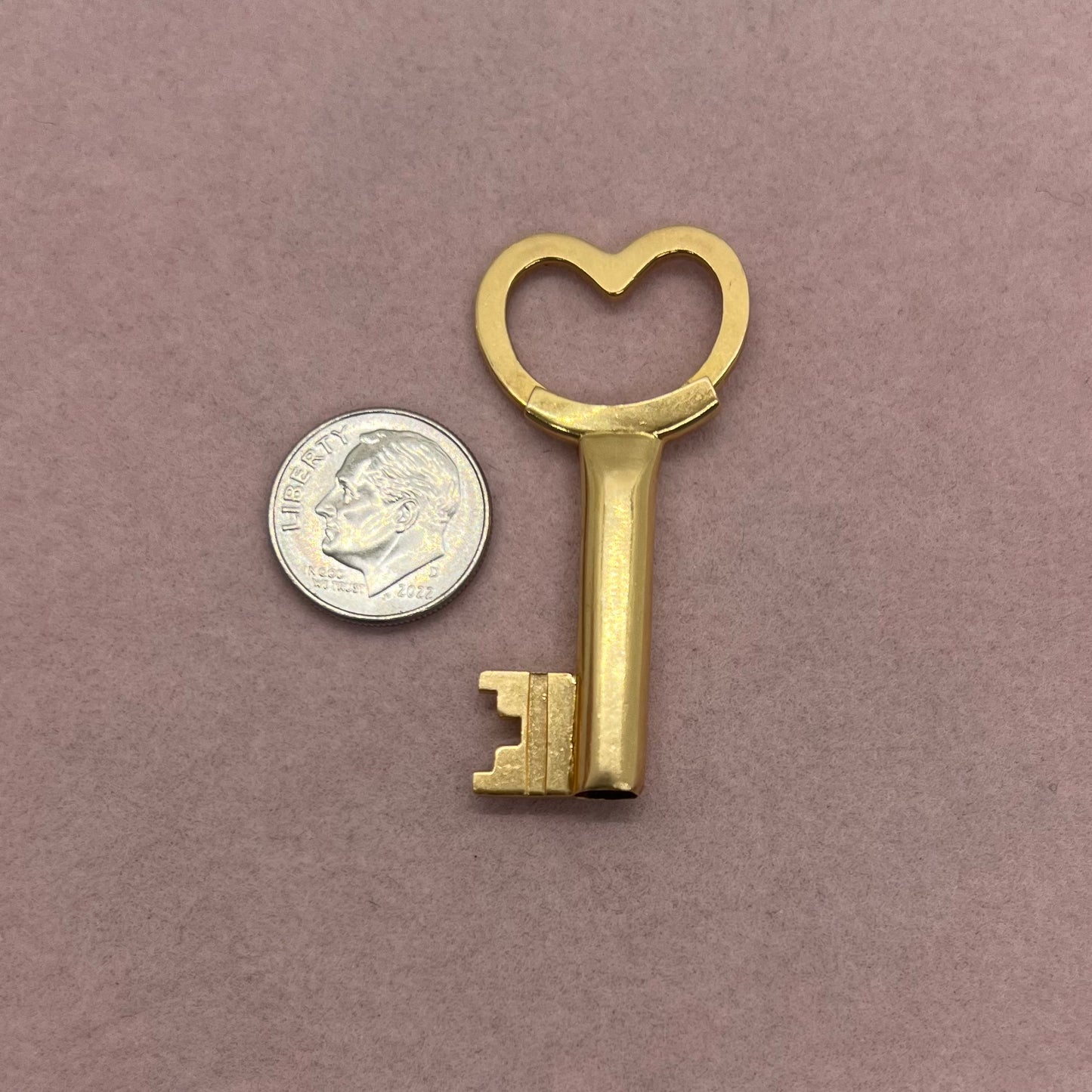 Heart Key Pendant