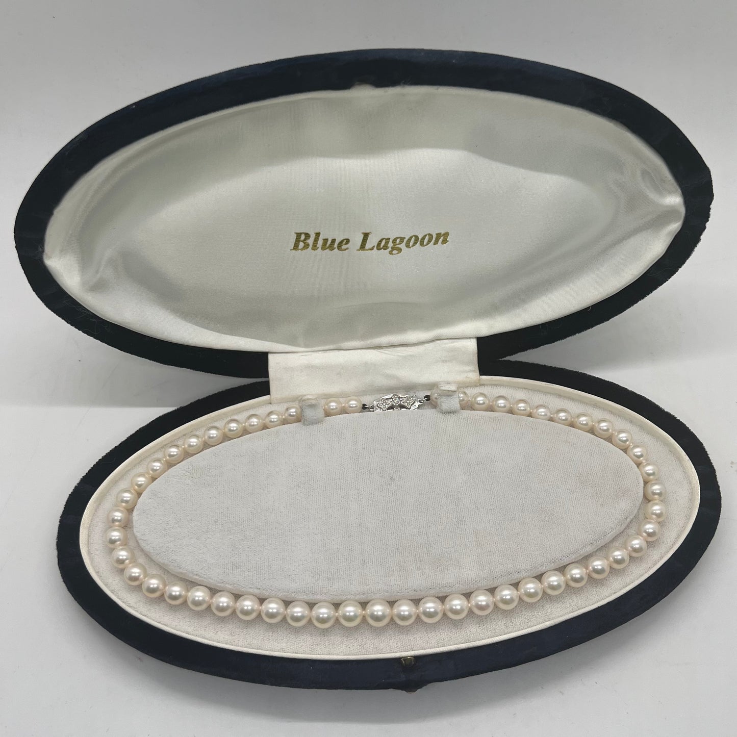 Mikimoto's Blue Lagoon Marilyn Monroe Pearl Necklace