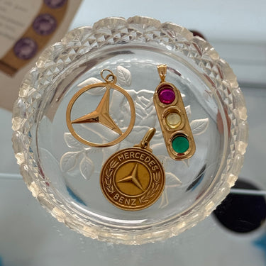 Mercedes Benz Cut-Out Logo Medallion