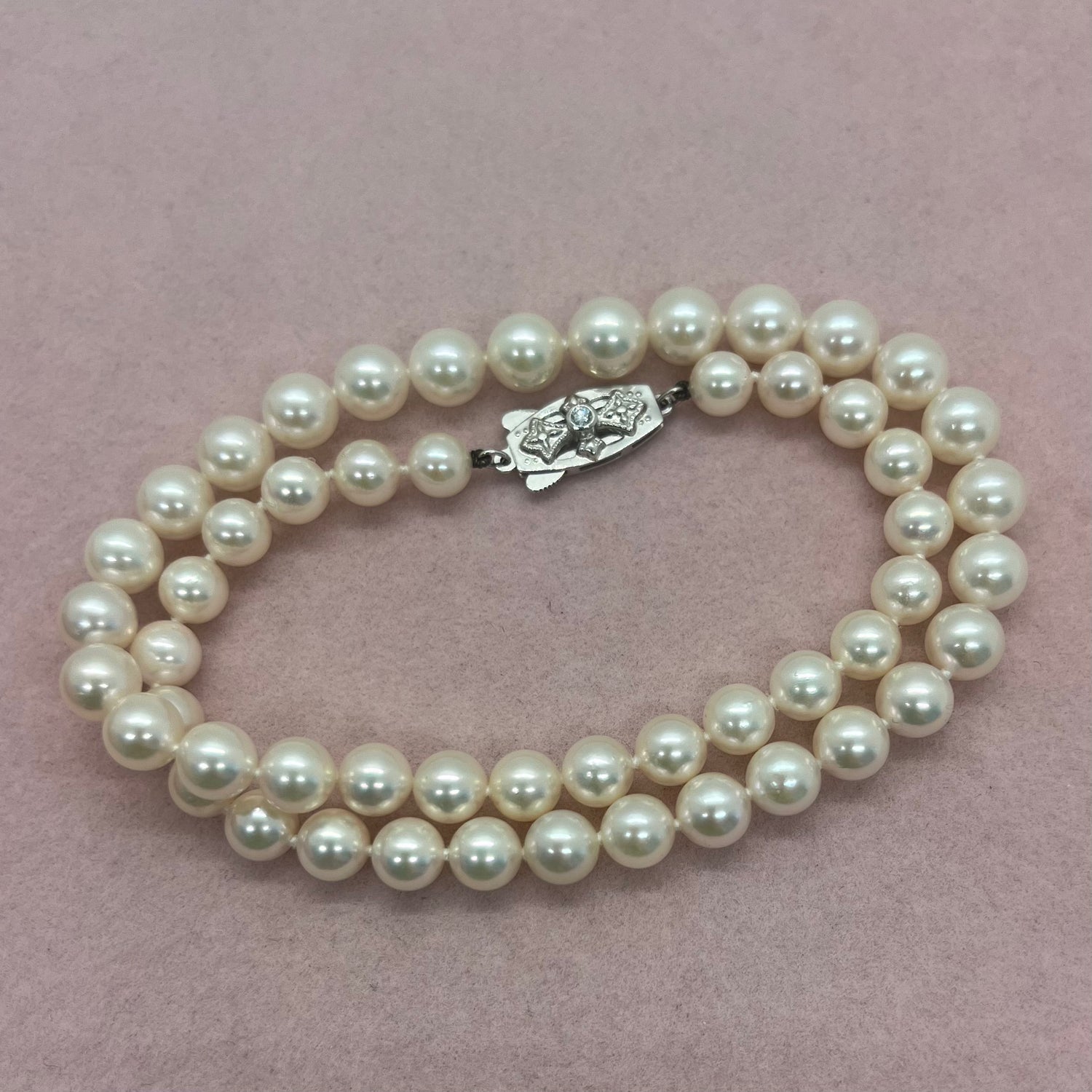 Mikimoto blue 2025 lagoon pearl necklace