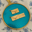 'Je t'aime' Diamond Envelope Charm