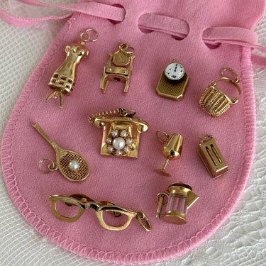 Moving Basket Charm