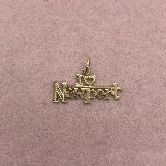 'I Love Newport' Charm