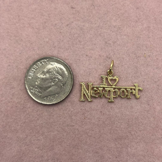 'I Love Newport' Charm