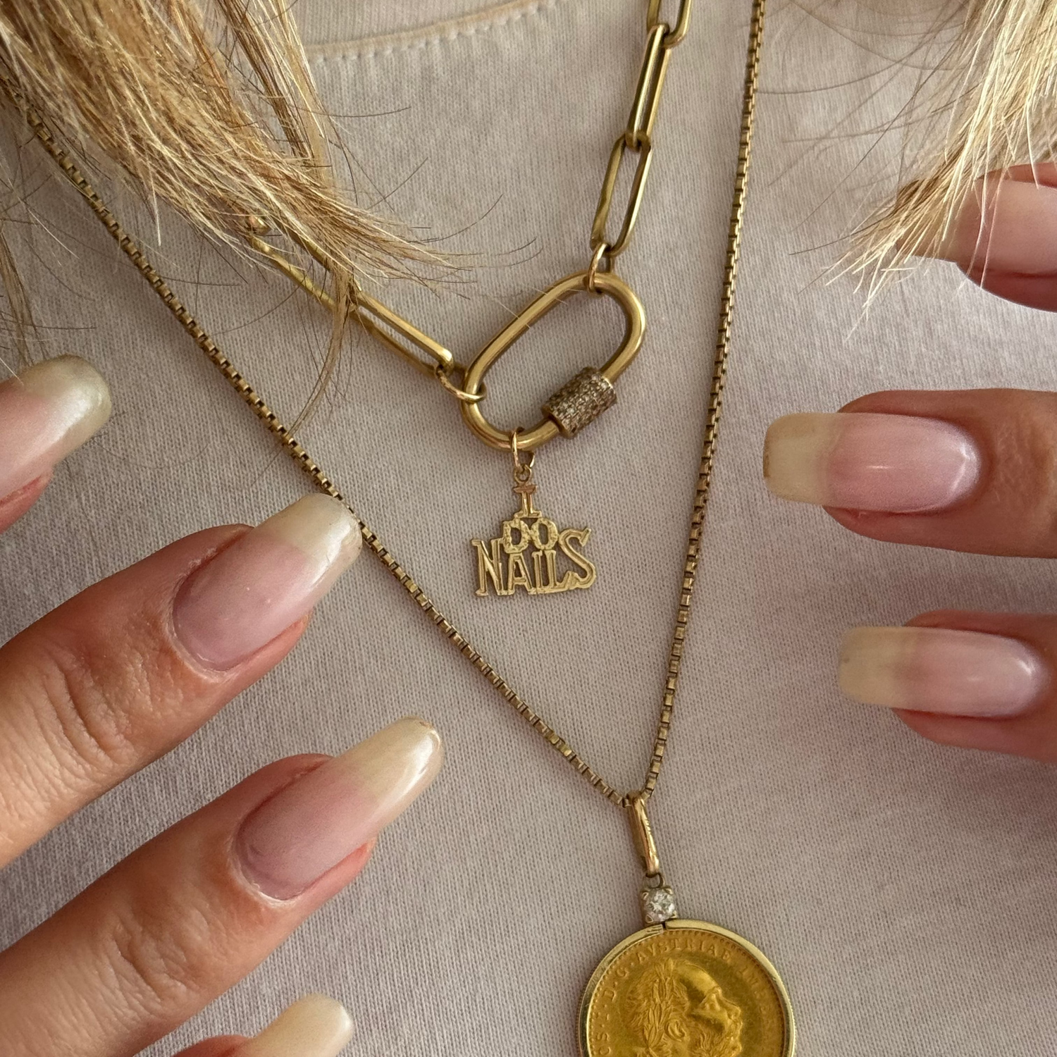 'I Do Nails' Charm