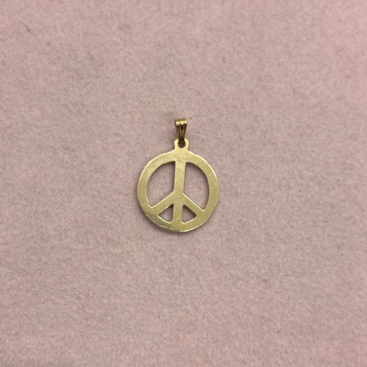 Peace Sign Medallion