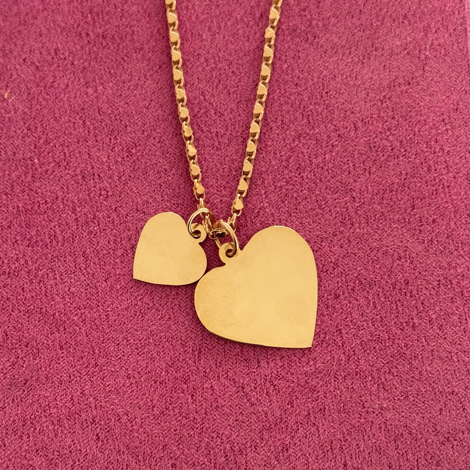 Engravable Heart Pendant