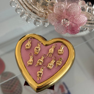 Sign Language Letter Charms