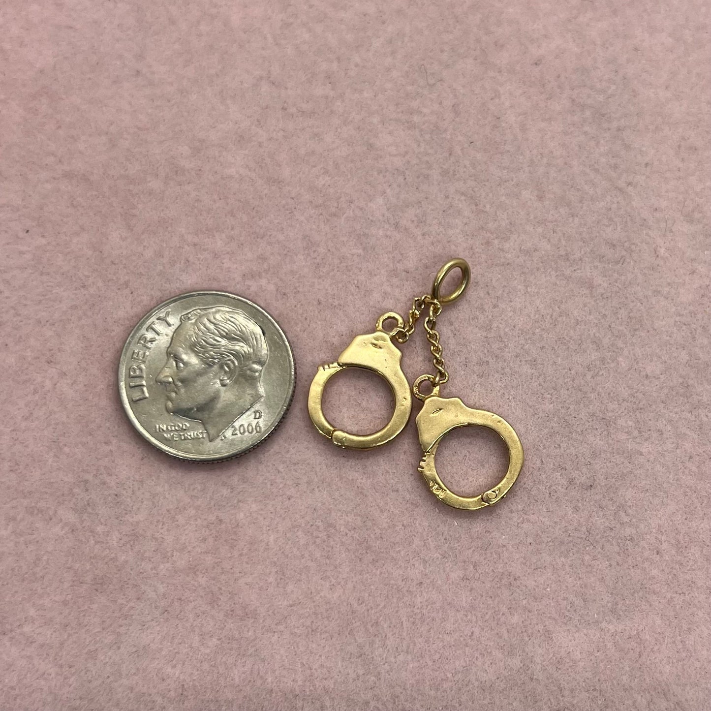Opening Handcuffs Charm