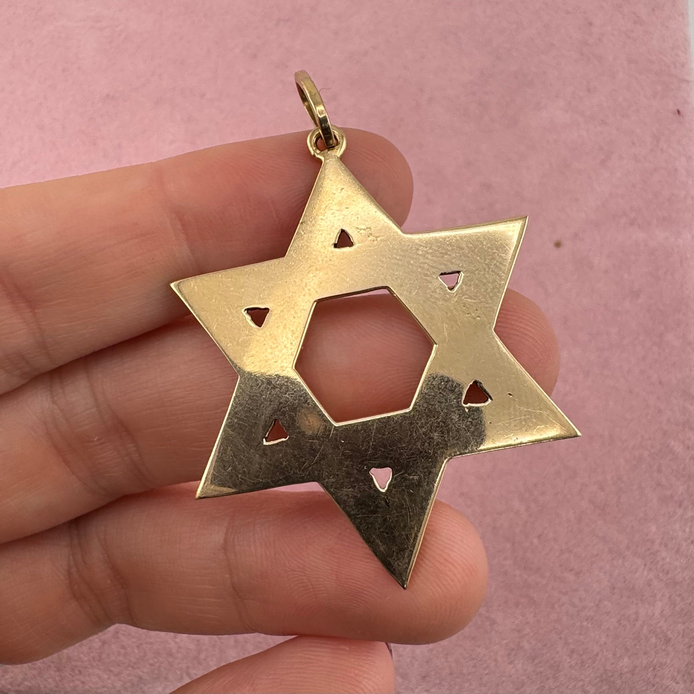 XL Star of David Pendant
