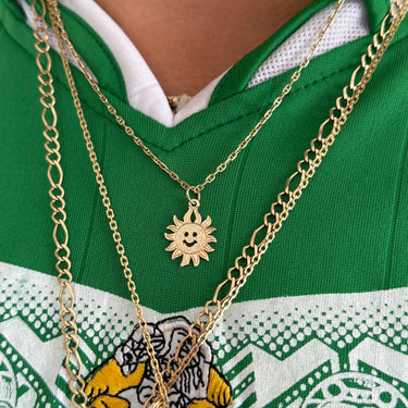 Smiling Sun Charm
