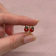 Ladybug Huggies