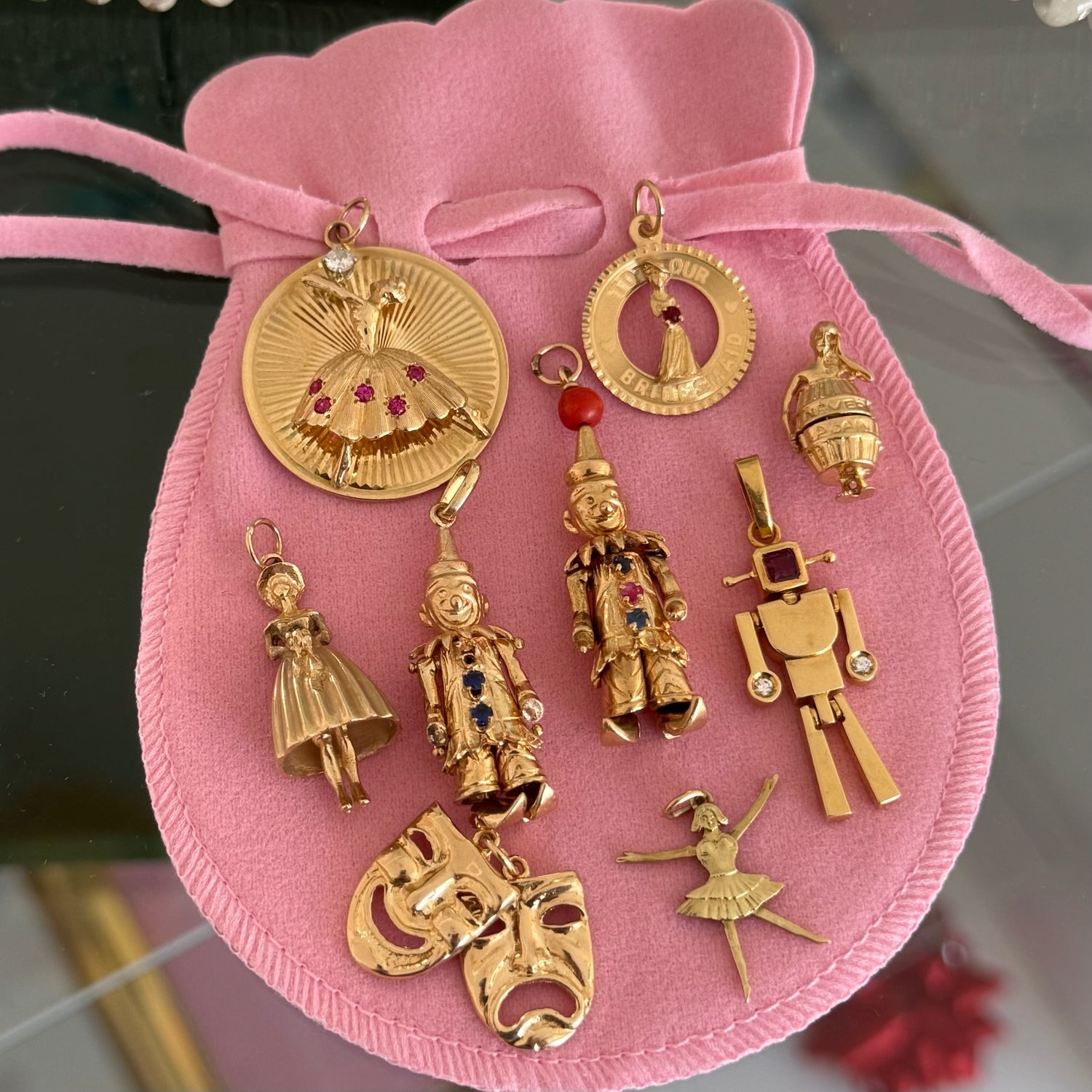 Ballerina Medallion