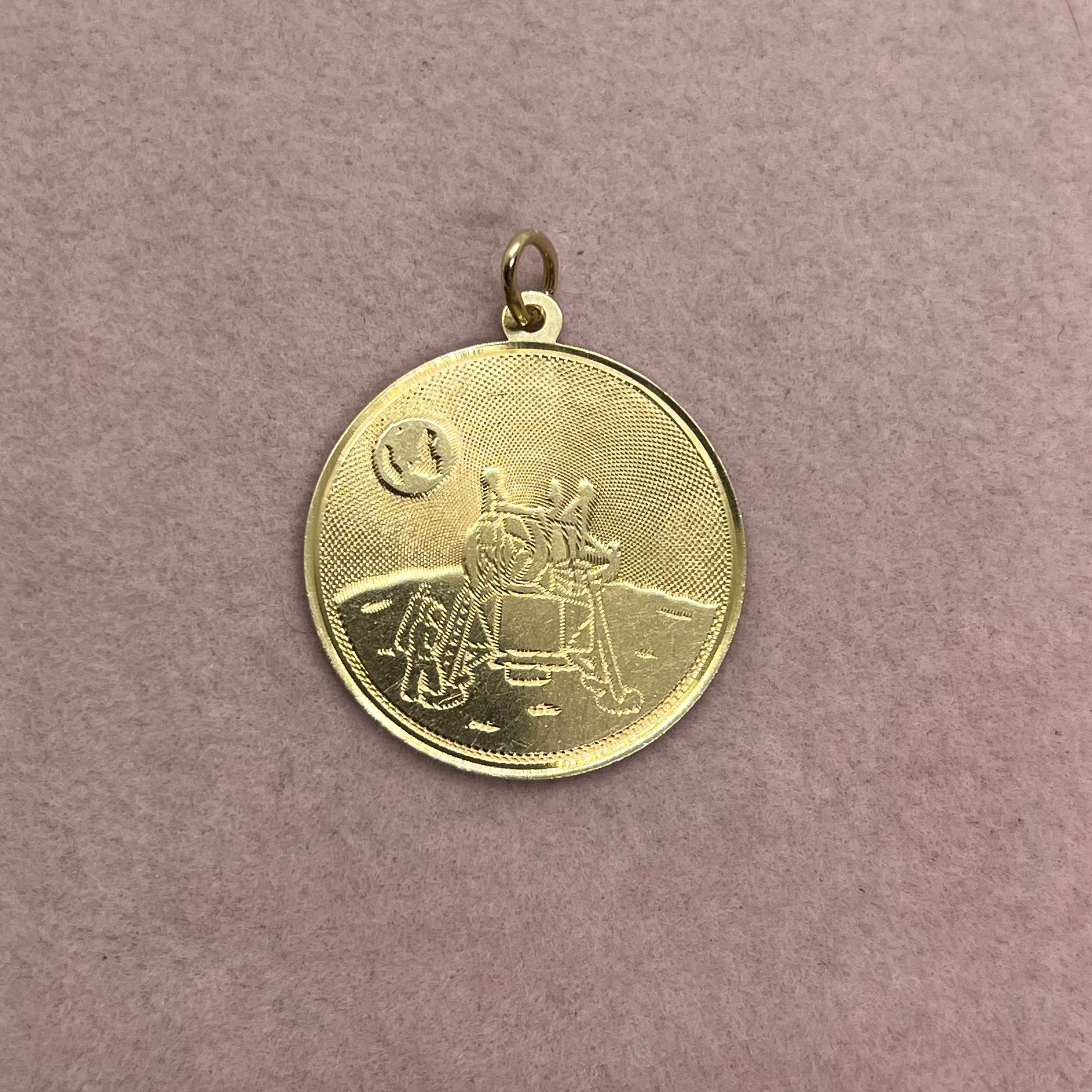 Commemorative Moon Landing Medallion