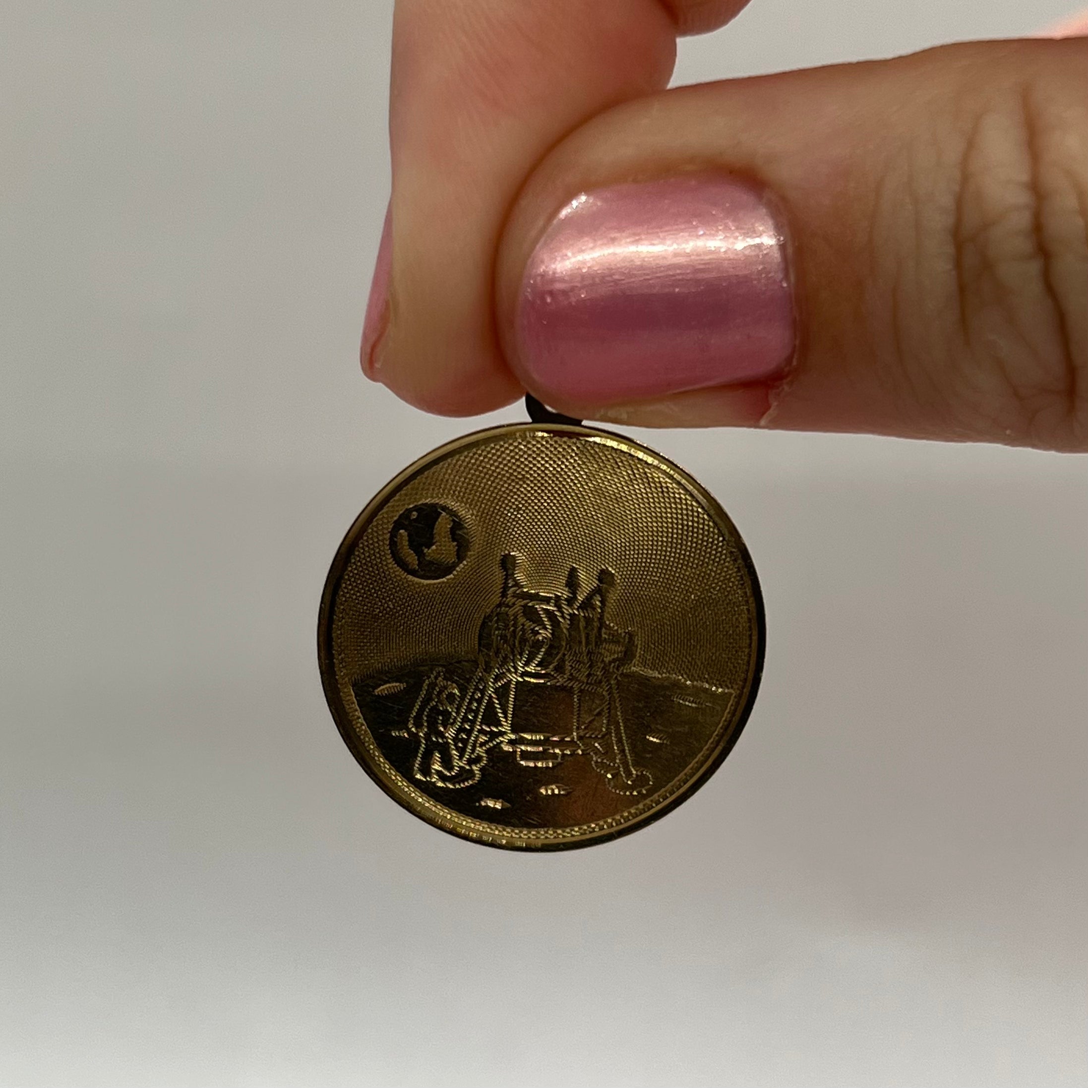 Commemorative Moon Landing Medallion