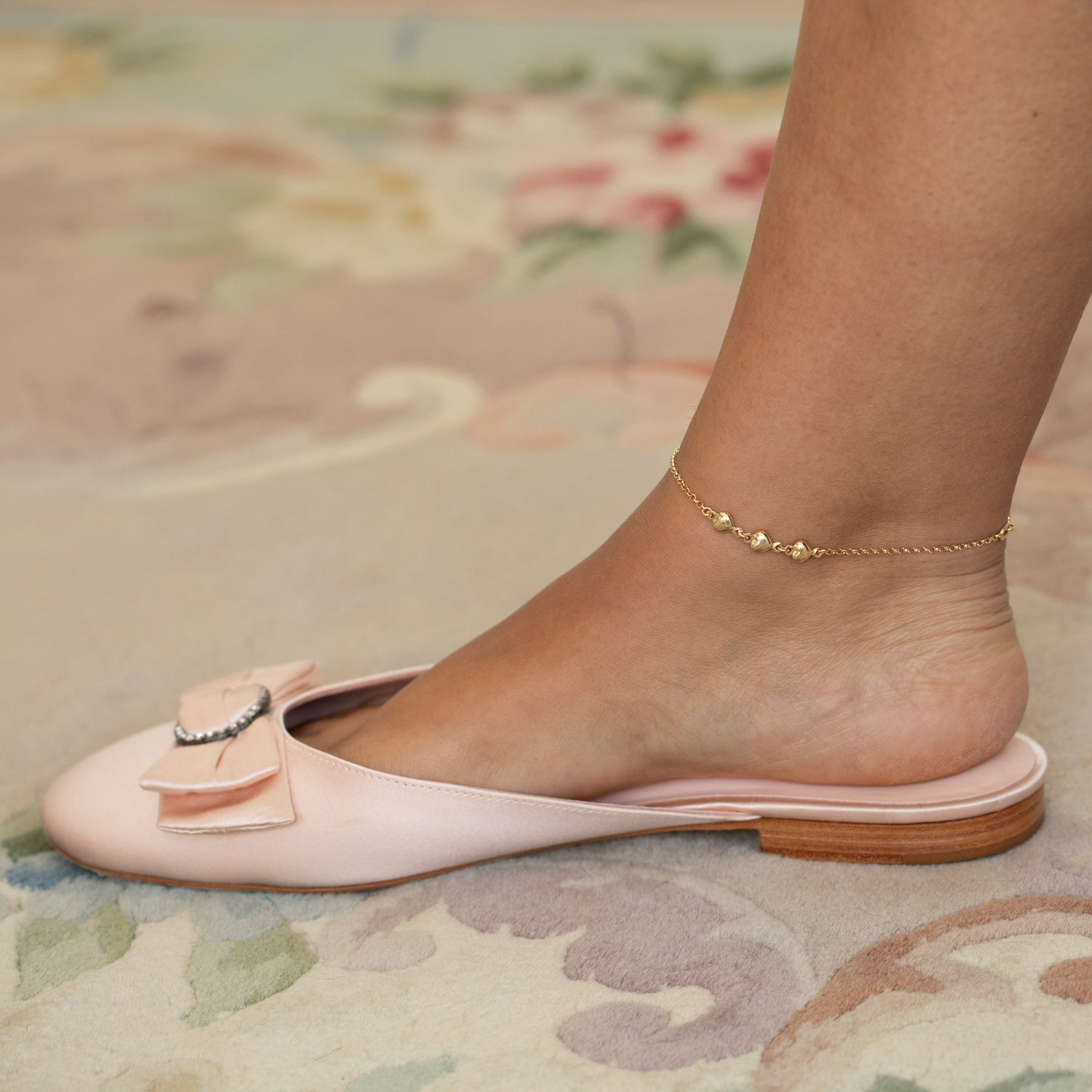 Heart Link Anklet