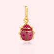 Pink Ladybug Charm