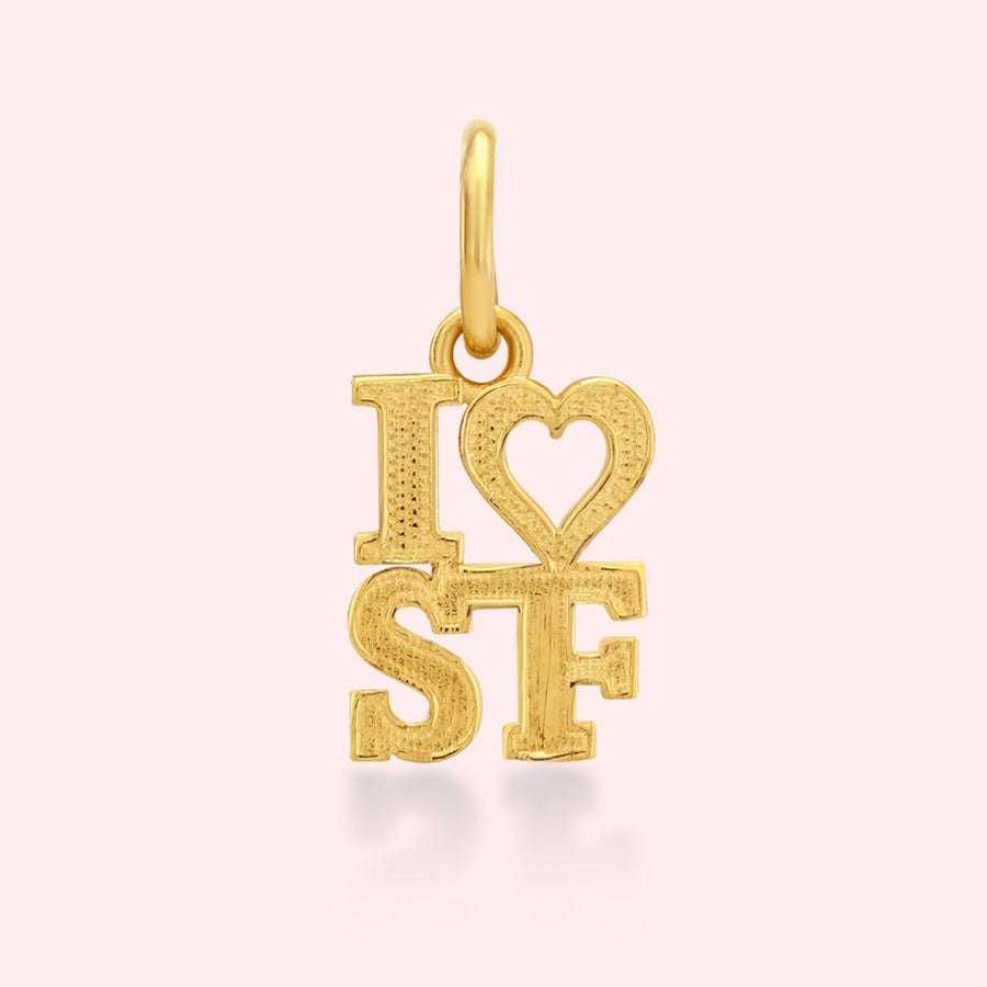 'I Love San Francisco' Charm