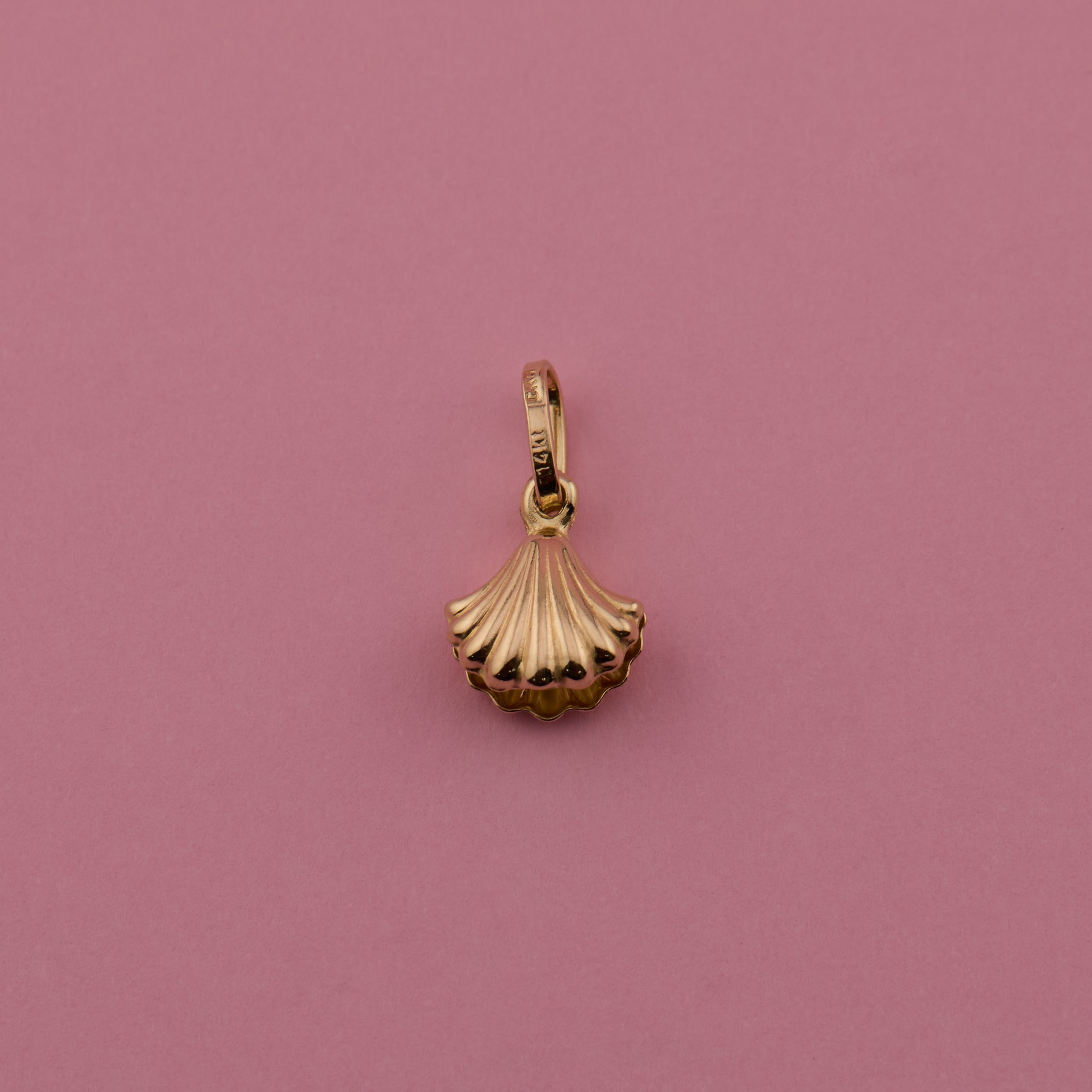 Shell with Pearl Charm