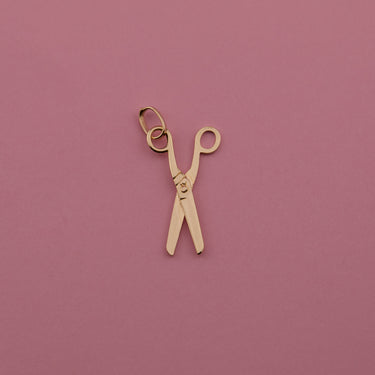 Moving Scissors Charm