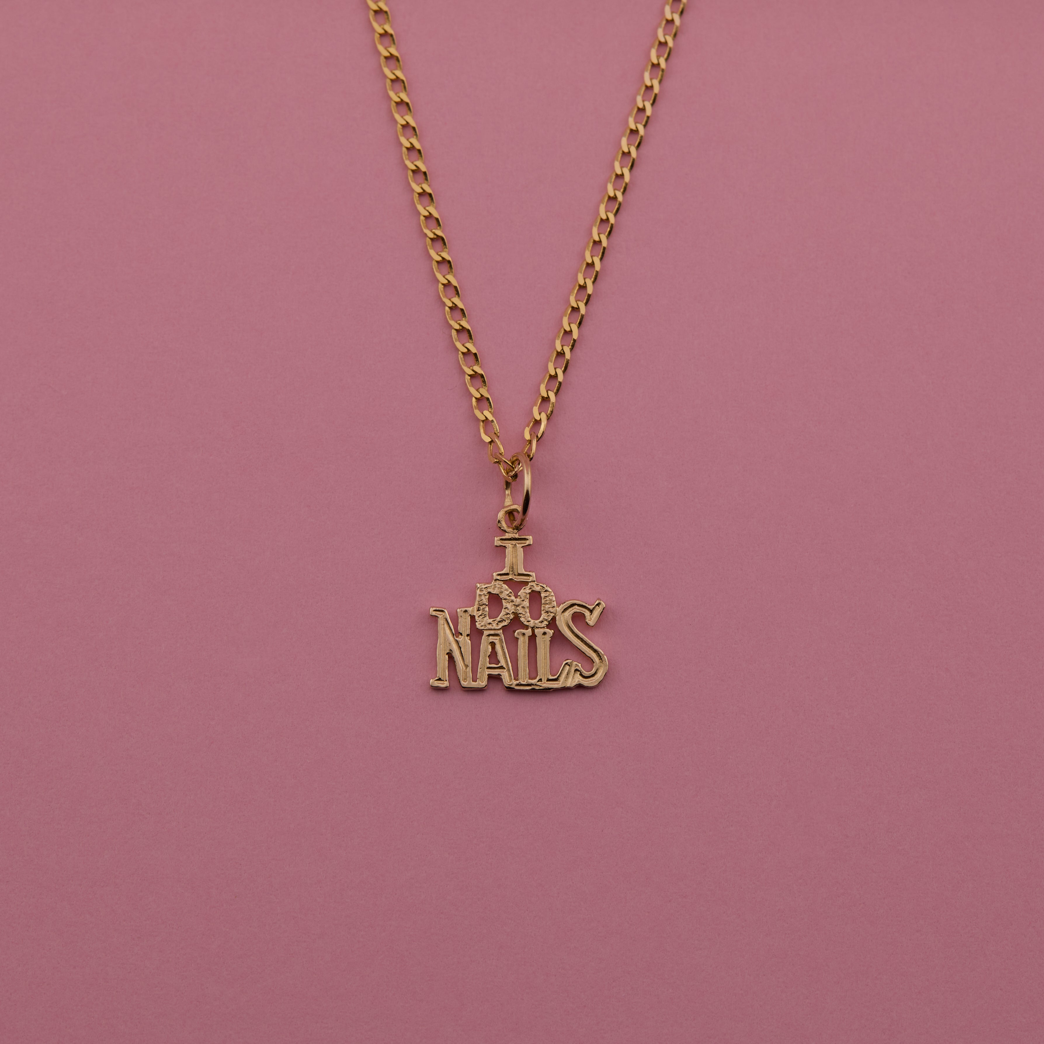 'I Do Nails' Charm