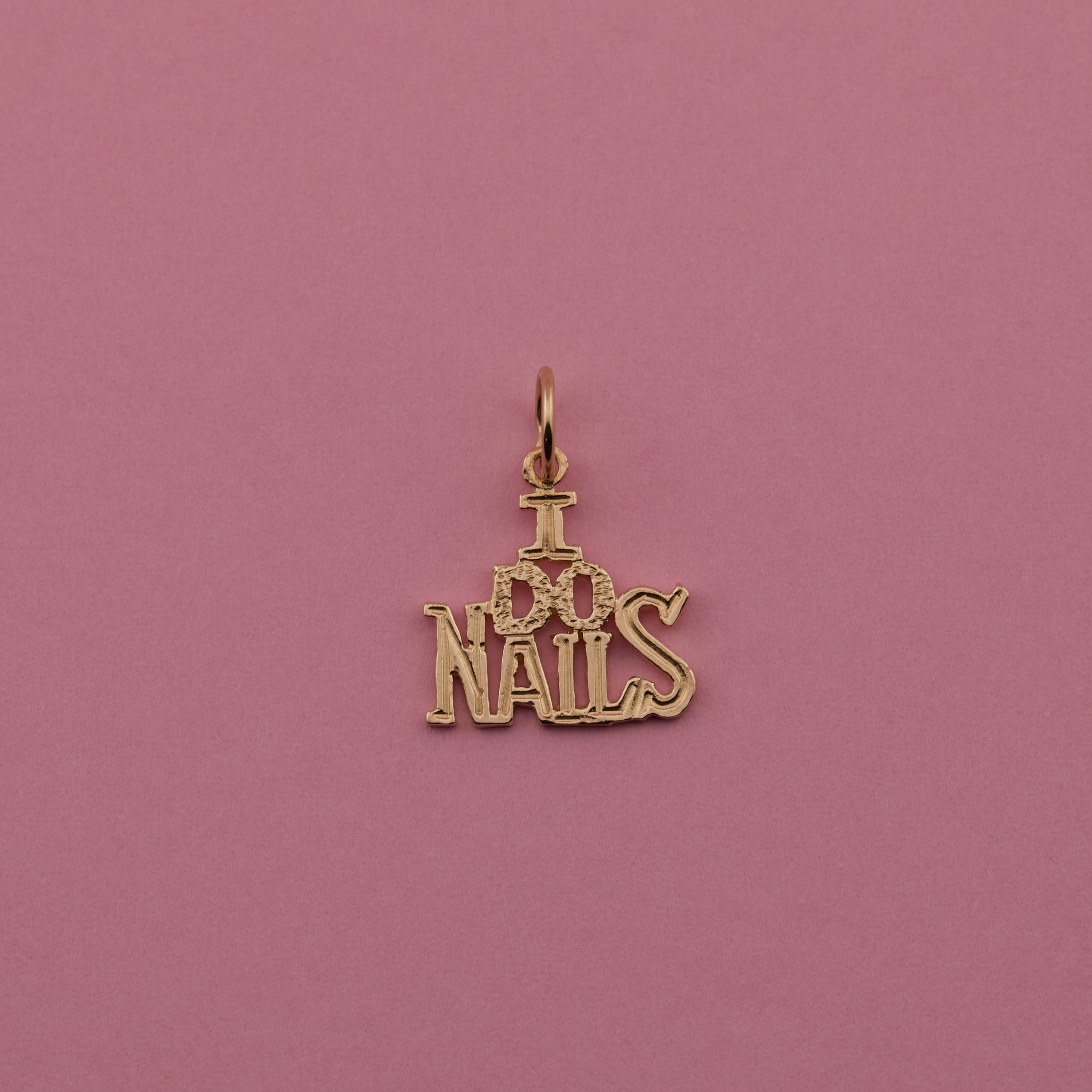 'I Do Nails' Charm