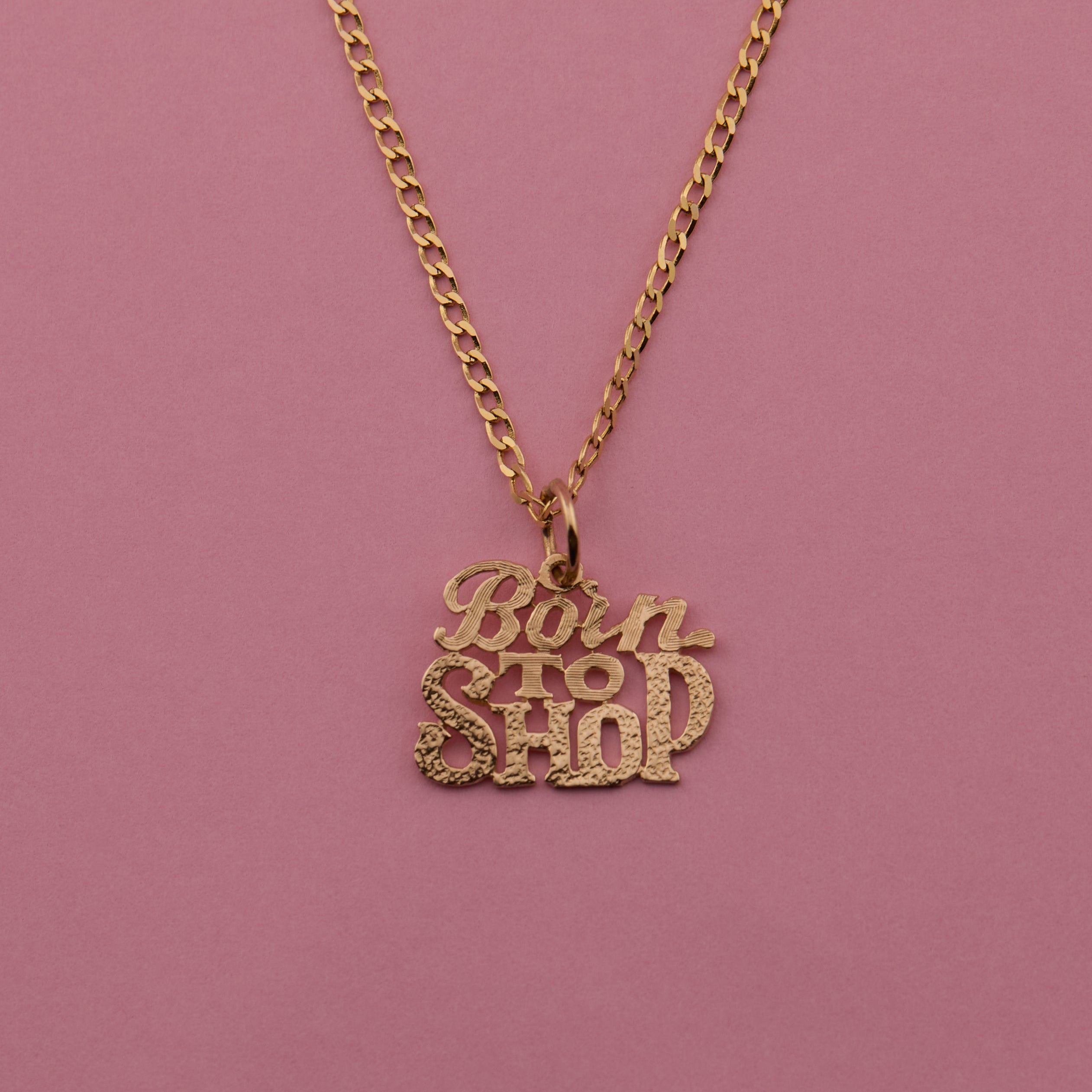 'Born To Shop' Charm