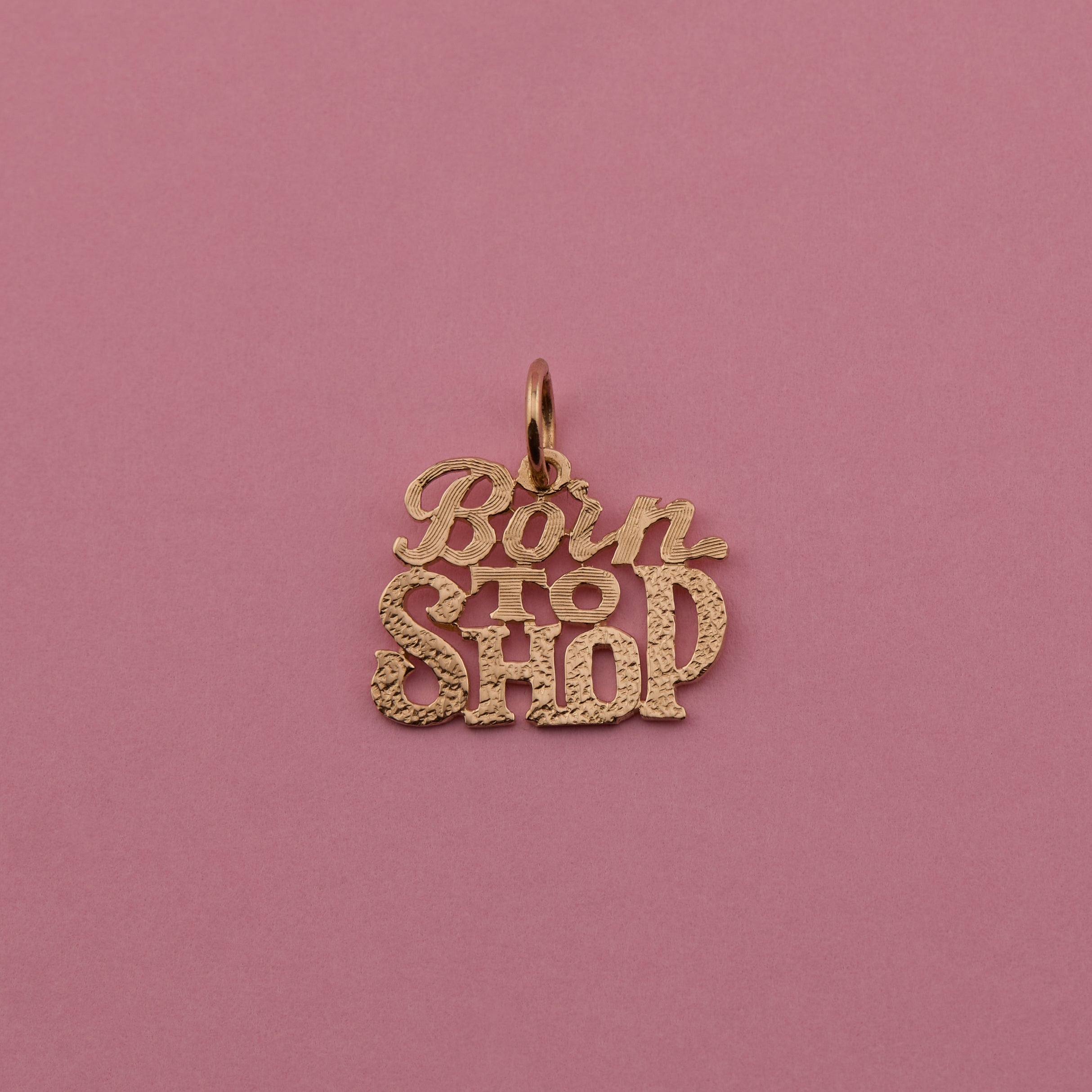 'Born To Shop' Charm