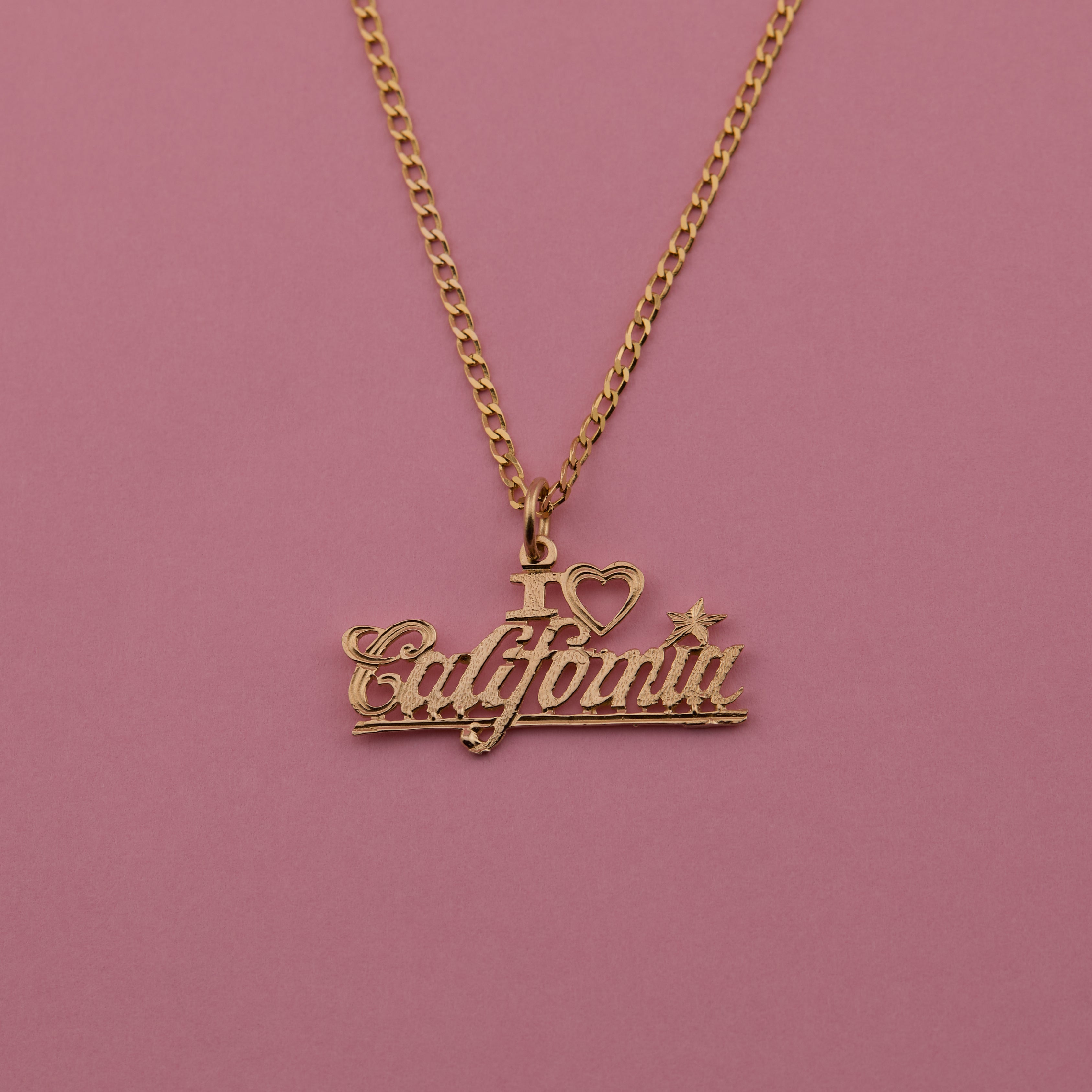 'I Love California' Charm