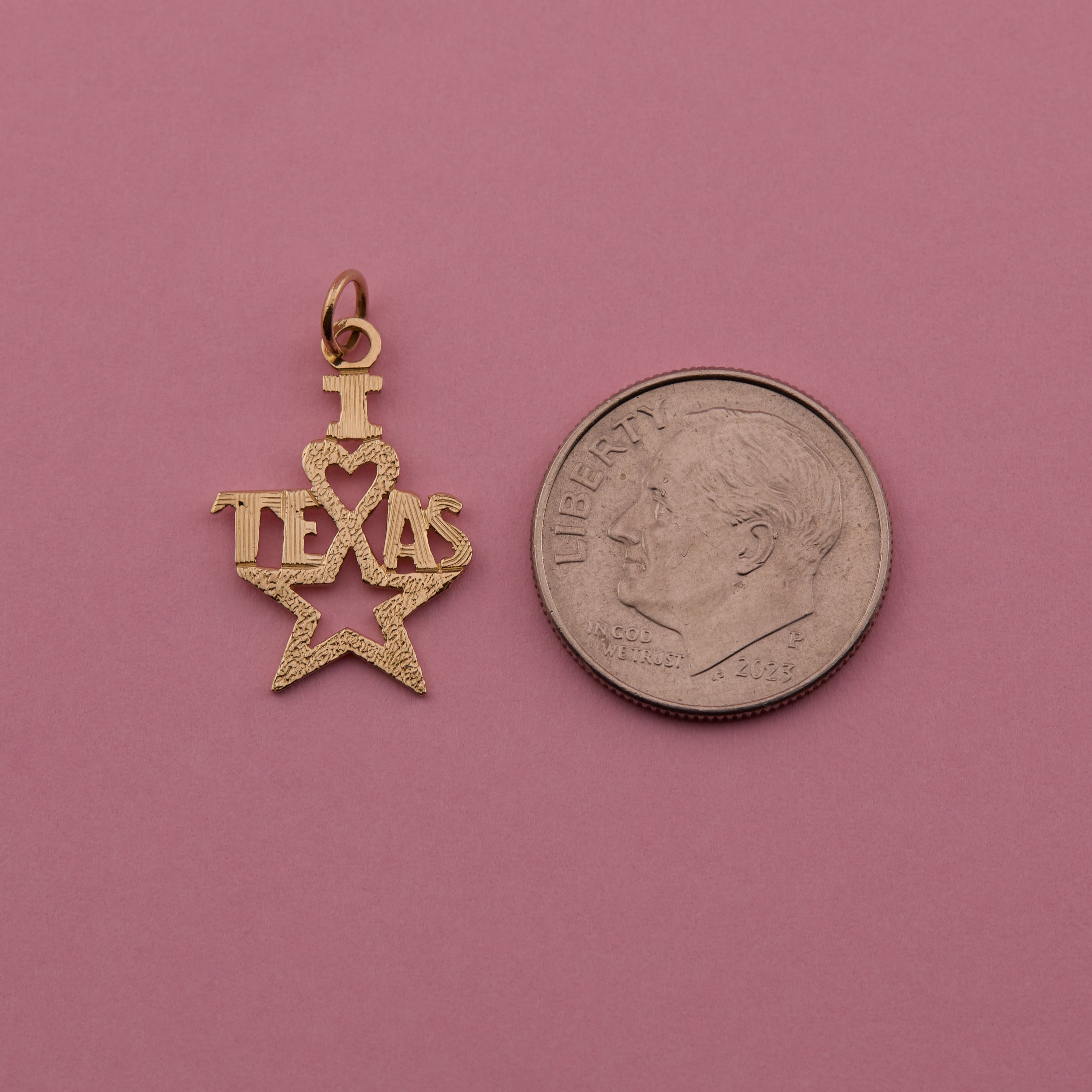 'I Love Texas' Charm