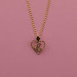 Heart Letter Pendant