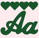 Cursive Hearts